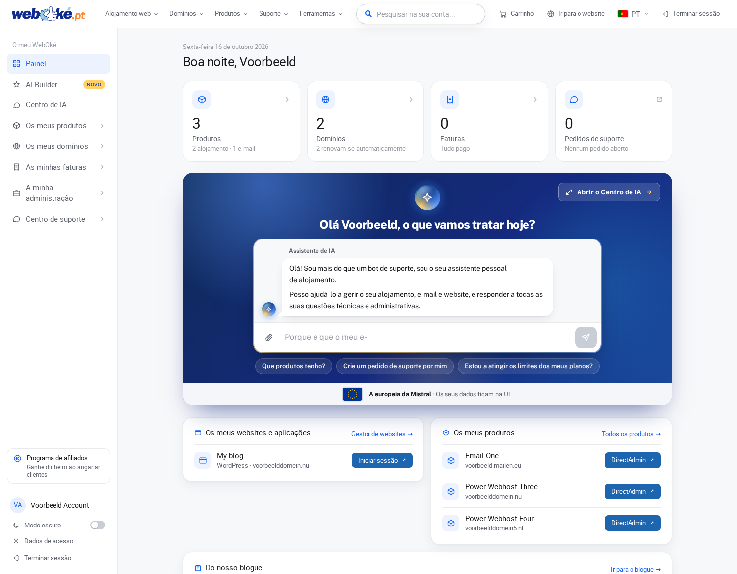 O nosso novo site e O meu WebOké: porque construímos tudo nós mesmos